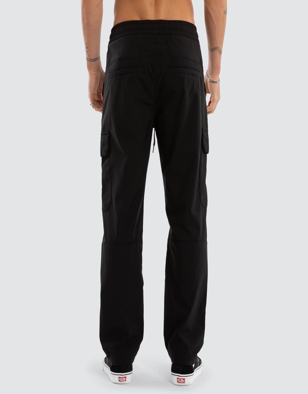 Nena & Pasadena - Delta Elastic Waist Nylon Cargo Pant