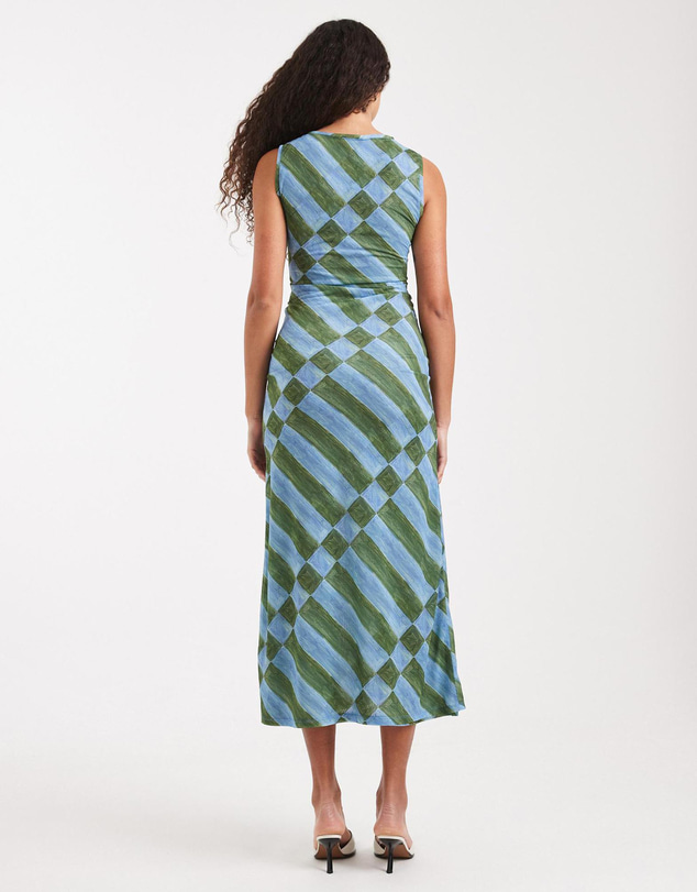 TOPSHOP - Malin Mesh Maxi Dress Jrs