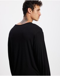 Surrounded By Ghosts - The Trona Wool Long Sleeve Tail T-Shirt