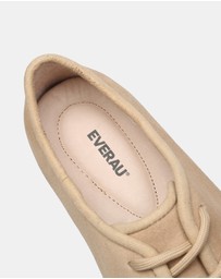 EVERAU - EverAU Ugg Brandon Cow Suede Upper Loafer Oxfords Flats