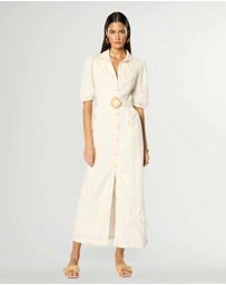 Winona - Rosalind Belted Midi Dress 