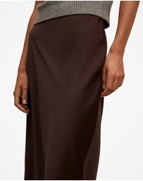Forever New - Sally Satin Column Skirt