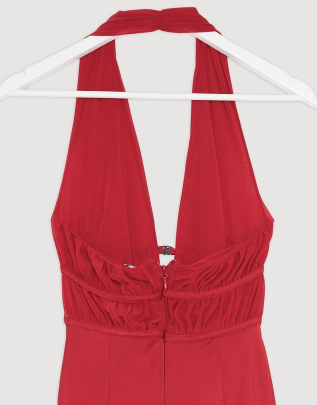 Revibe - Repaired MISHA The Celine Satin Dress - AU 8