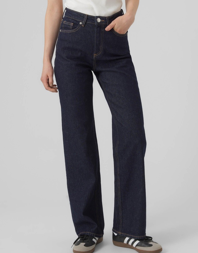 Vero Moda - Tessa High Waisted Wide Jeans