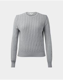 Forcast - Juanita Cotton Cable Knit