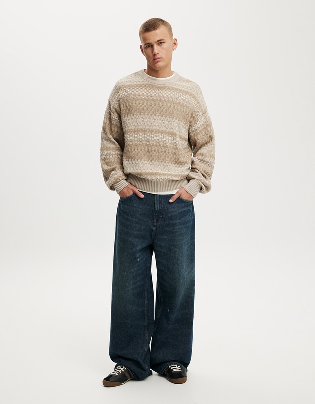 Cotton On - Box Fit Crew Knit
