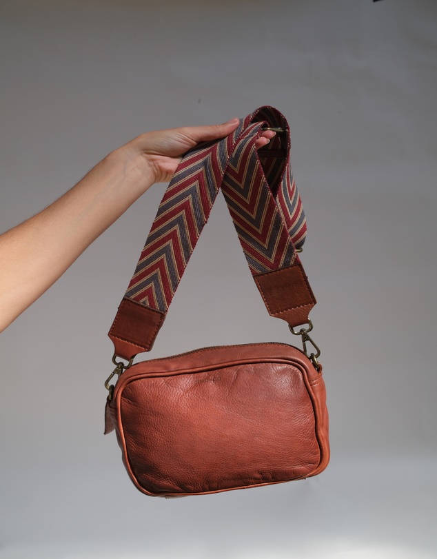 JUJU & CO - Cognac Webbing Strap