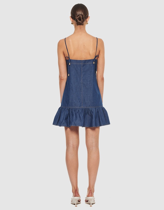 KIVARI - Alicia Chambray Dress - ICONIC EXCLUSIVE