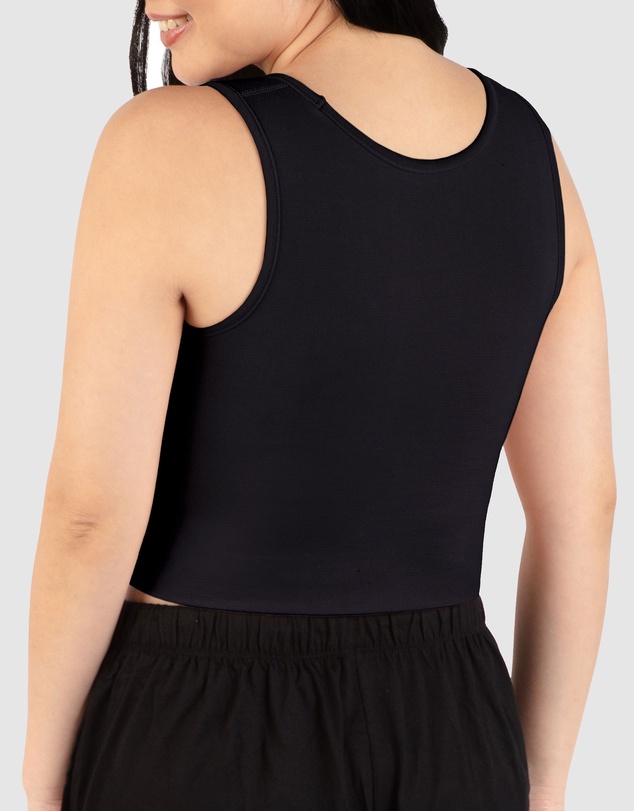 B Free Intimate Apparel - Cotton Chest Binder Crop Tank