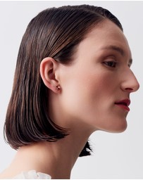 Karen Walker - Rock Garden Earrings with Garnet