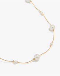 Lovisa - Gold Plated Pearl Alternating Necklace