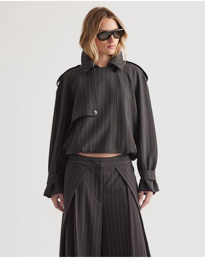 Charcoal Stripe