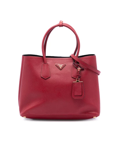 Pre-Loved by Azura Reborn - Pre-Loved Large Saffiano Cuir Double Satchel