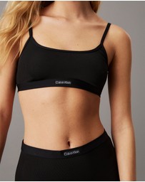 Calvin Klein - CK Rib High Waisted Bikini Bottoms