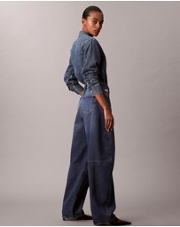 Calvin Klein Jeans - High Rise Barrel Jeans