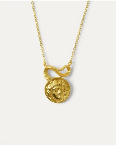 Ottoman Hands - Gorgon Medusa Pendant Necklace