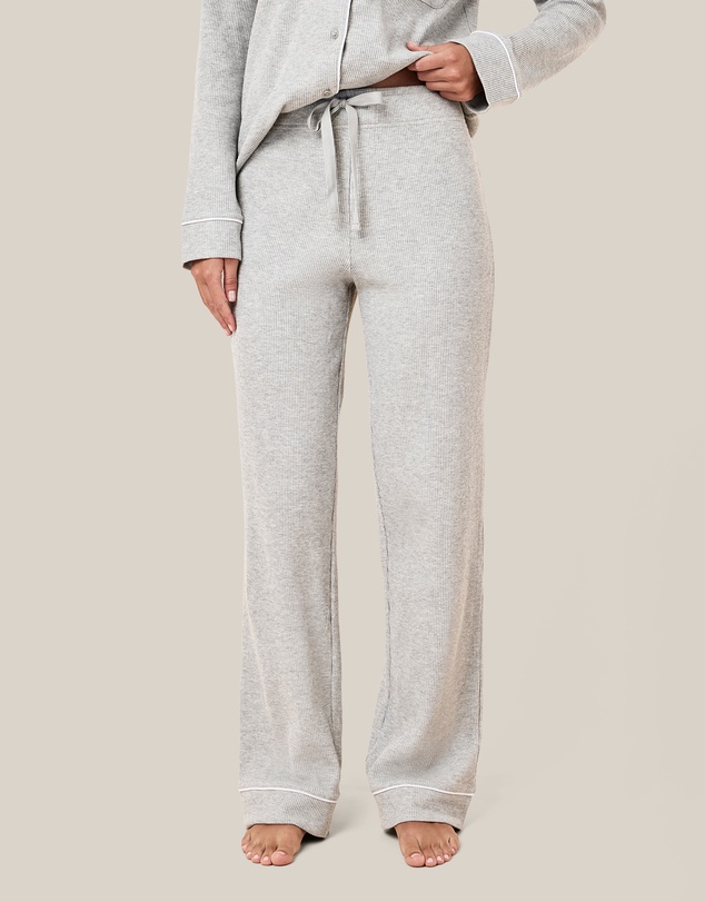 Papinelle - Claire Cotton Waffle Full Length PJ Set