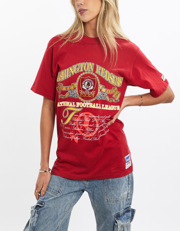Vintage by The Real Deal - Pre Loved - Vintage 90s NFL Washington Redskins Tee