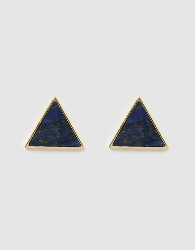 Miz Casa and Co - Geometric Triangle Earrings