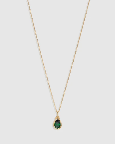 By Charlotte - Soul Searching Necklace - Ocean Green