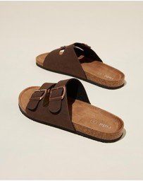 Rubi - Rex Double Buckle Slides