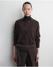 COS - Knitted Merino Wool Shirt