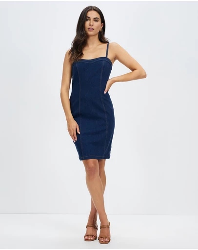 Honey and Beau - Denim Daze Dress