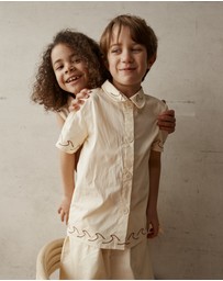 Alfred - Earl Shirt | Cream