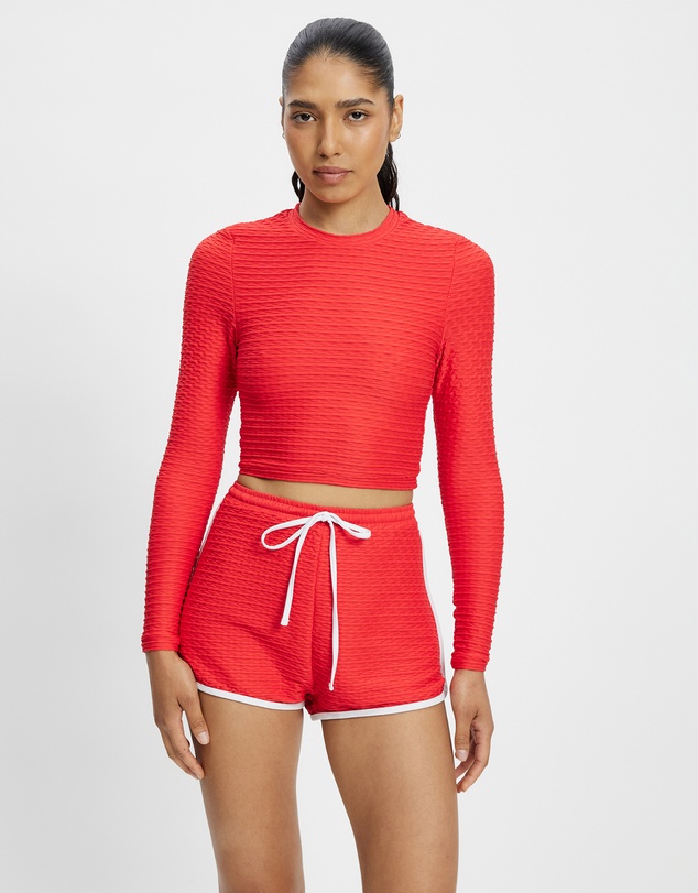 Duskii - LS Crop Top