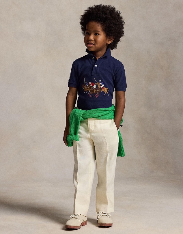 Polo Ralph Lauren - Triple-Pony Cotton Polo Shirt - Kids
