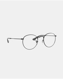 Ray-Ban Optical - Round Metal Optics RX3447V