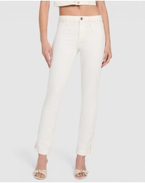 GUESS - Mid Rise Audrey Slim Cigarette Jeans