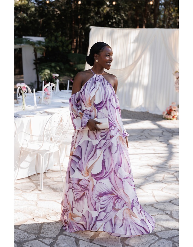 Petal & Pup - Laiken Maxi Dress - Orchid Floral
