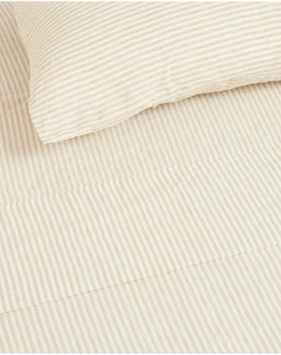 Carlotta + Gee - 100% Linen Flat Sheet