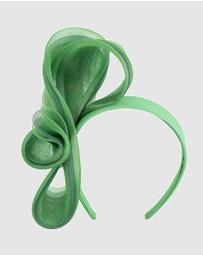 Fillies Collection - Bespoke Green Racing Fascinator