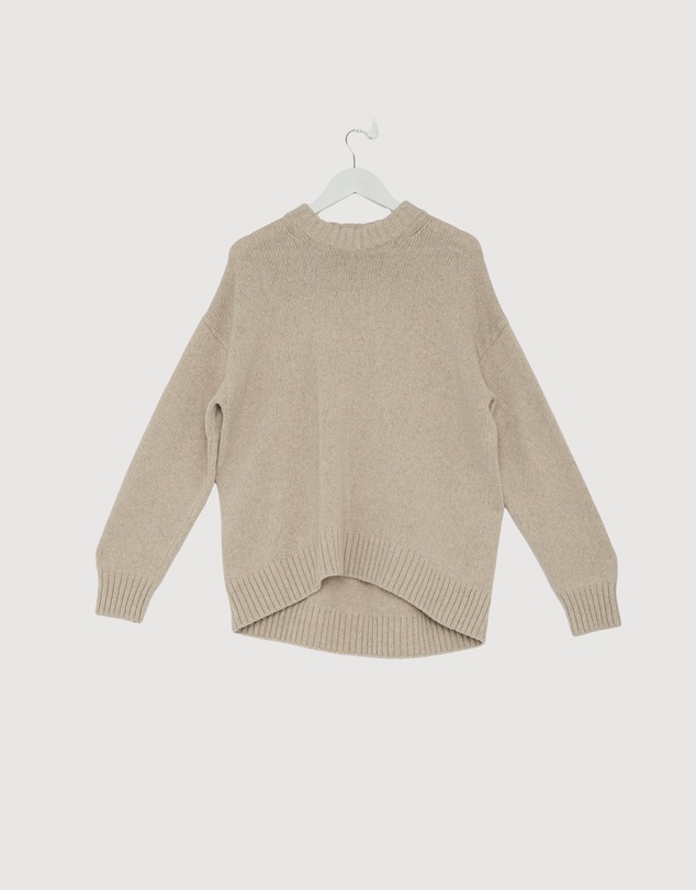 Revibe - Repaired AERE Firi Chunky Merino Wool Jumper - AU 8