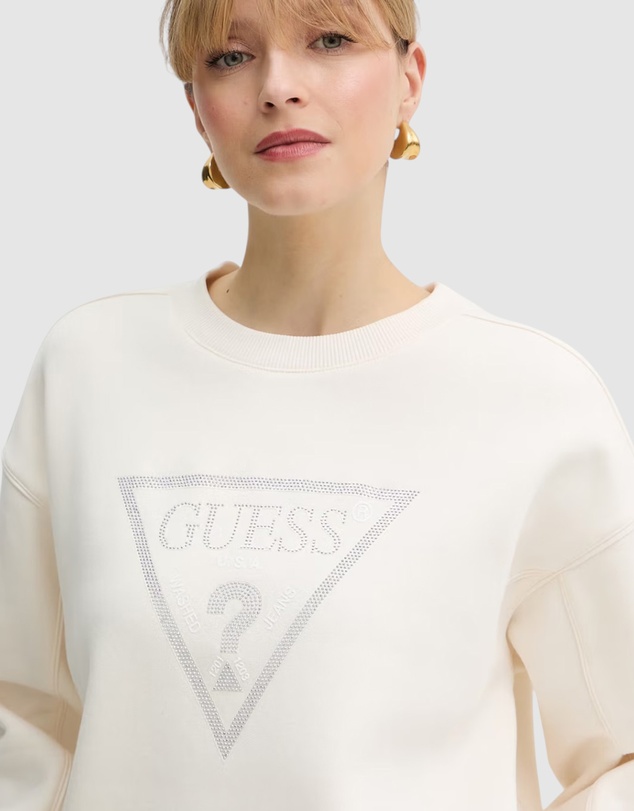 GUESS - Triangle Studs Sweatshirt