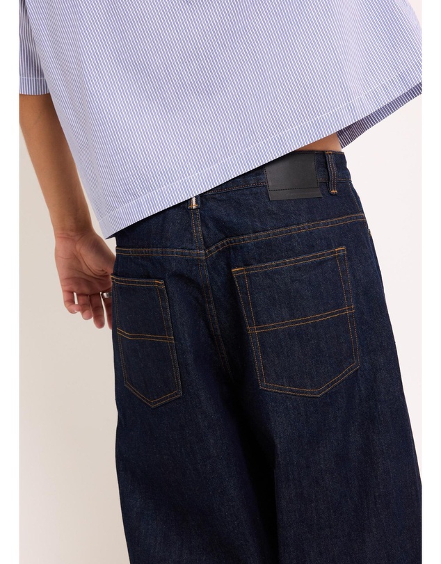 Black Noise White Rain - Raw Selvedge Denim Jeans