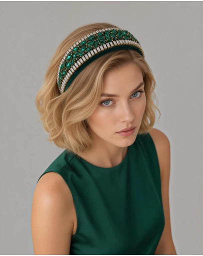 Mossée - Hazel Mixed Stone Headband