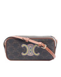 Pre-Loved by Azura Reborn - Pre-Loved Mini Triomphe Cuir Coated Canvas Camera Bag