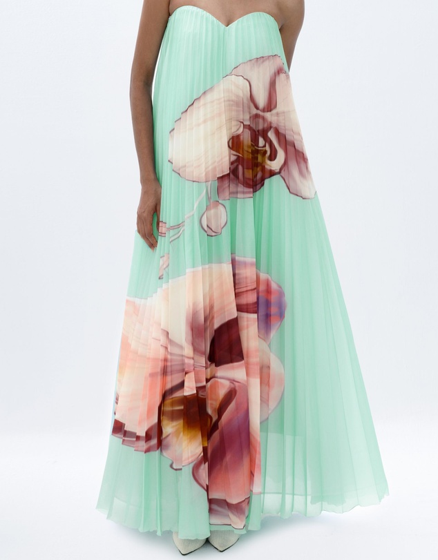 JUSTIN TONG - Amelie Pleated Dress