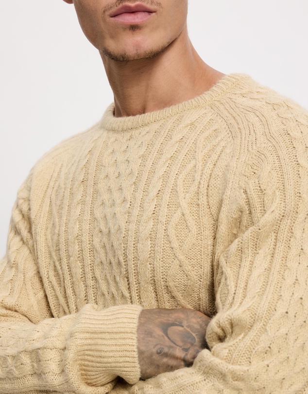 Rhythm - Mohair Fishermans Knit