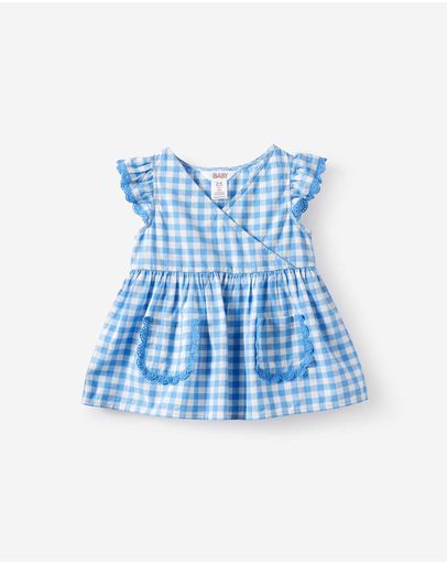 BLUE BONNETVANILLA GINGHAM