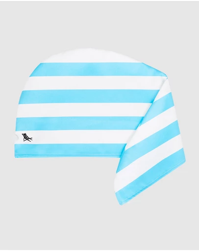 Dock & Bay - Hair Wrap Cabana Collection Tulum Blue