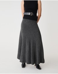 Forcast - Gina A-Line Knit Skirt
