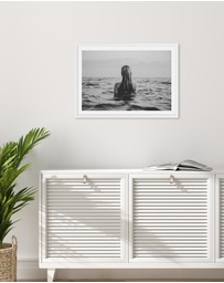 Olive et Oriel - L'Ocean I Art Print