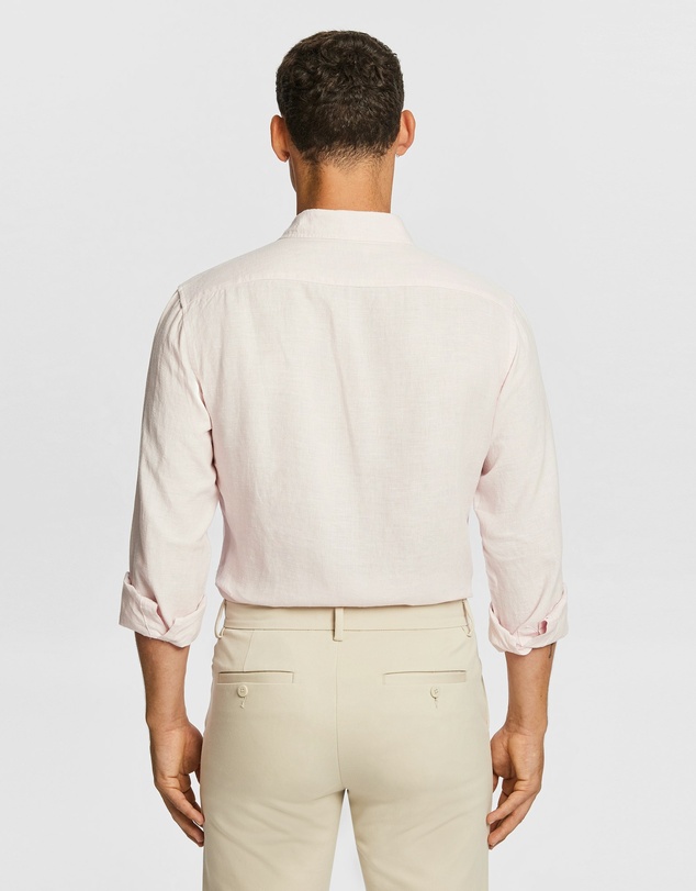 yd. - West Hampton Pure Linen Shirt