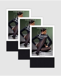 Levante - 3 Pack Suede Matte 70D Tight