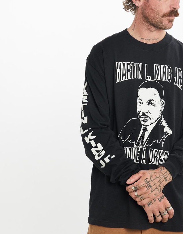 Vintage by The Real Deal - Pre Loved - Vintage Martin Luther King Jr. Long Sleeve Tee