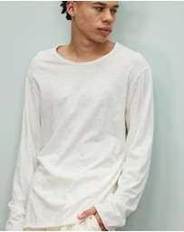Surrounded By Ghosts - The Trona Cotton Long Sleeve Tail T-Shirt